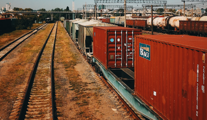 Train de conteneur
